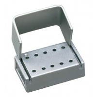 Palmero Healthcare Anodized Aluminum 10-Hole Bur Blocks - Combo